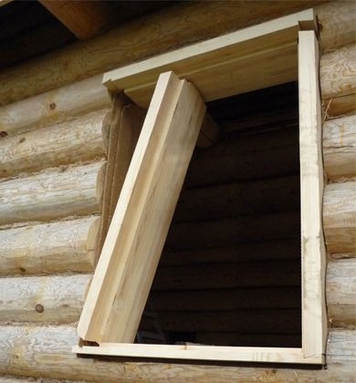 Деревянные окна в деревянный дом